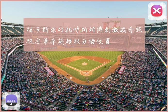 纽卡斯尔对托特纳姆热刺激战升级双方争夺英超积分榜位置